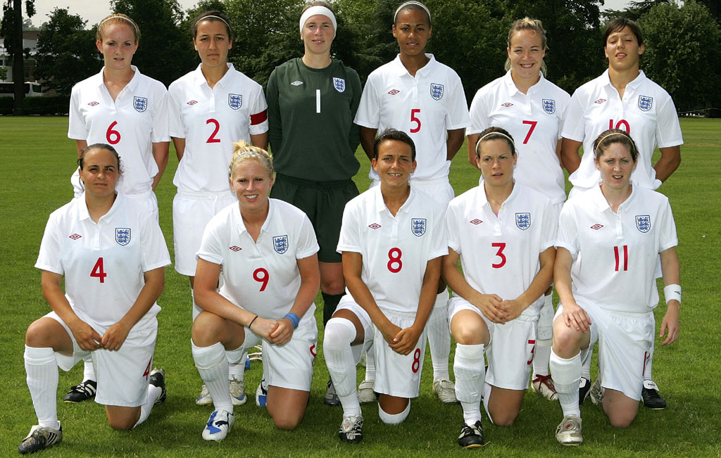England prepare to face Germany at U23 level.